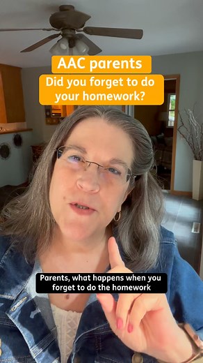 4.6K views · 40 reactions | AAC parents and the struggle with "homework" #AACParent #AAC #AACCoach | AssistiveWare | Facebook