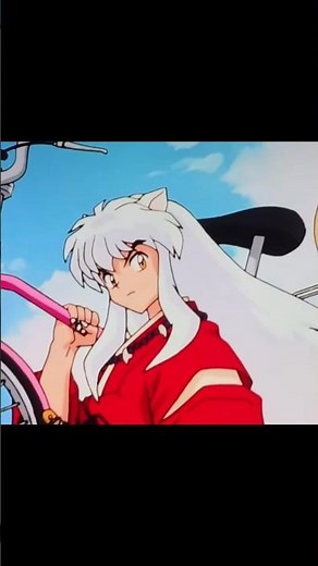 Inuyasha Carries Kagome’s Bike 😂 | Classic Anime Moments You’ll Never Forget!