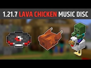 How To Obtain Lava Chicken Music Disc In Minecraft Java & Bedrock!