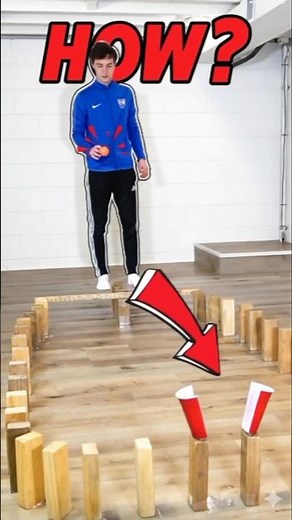 CAN HE DO IT?🤯 IMPOSSIBLE Trick Shot into a BROKEN Cup!🤯