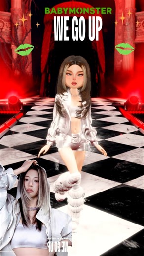 Ruka ✨🔥 | BABYMONSTER We Go Up x Roblox Dress to Impress #dti #dresstoimpress #roblox #shorts #kpop