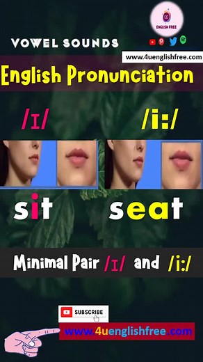 Master English Vowel Sounds: /ɪ/ and /i:/ Pronunciation Tips