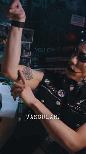 Untitled Interview on Instagram: "How did you become a human pin cushion?"