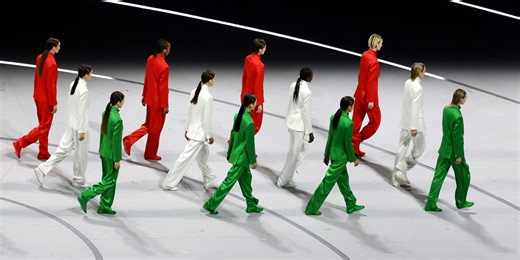 See the Winter Olympics Opening Ceremony’s Moving Tribute to the Late Giorgio Armani