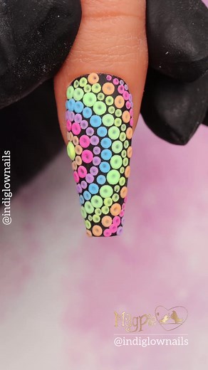 Rainbow Octopus Nail Art using Magpie Gel Polish