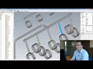 Simcenter Amesim – Automatically creating 1D models from CAD data