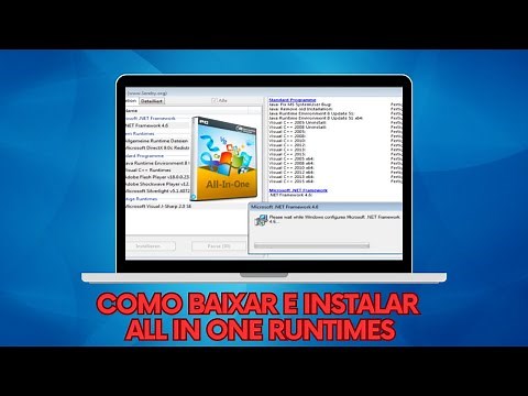 O guia completo de como baixar e instalar o ALL IN ONE RUNTIMES.