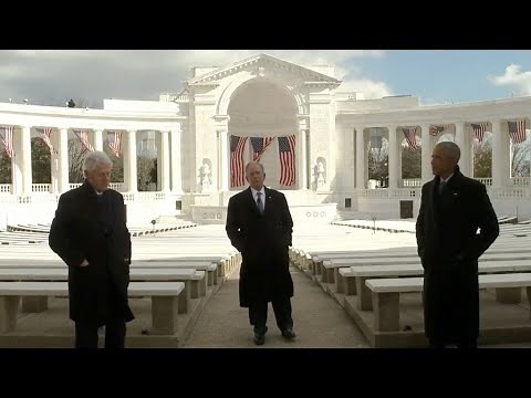 Former Presidents Clinton, Bush, Obama offer RARE and POWERFUL joint inaugural message
