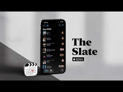 Introducing The Slate. A new app for tracking your favourite talent.