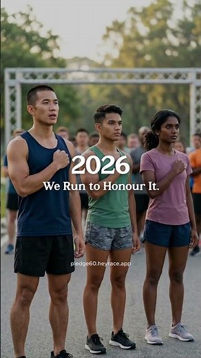 We Run to Honour It. 🇸🇬 We The Citizens Challenge