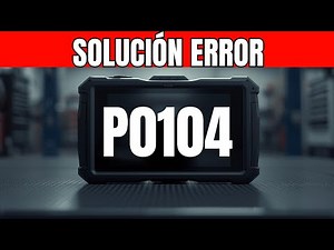 ¿Cómo solucionar el código de motor P0104? (1 método casero)