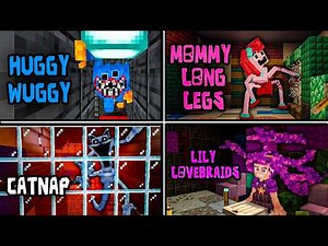 [All Chapters] Poppy Playtime Chapter 1 2 3 4 5 in Minecraft - map