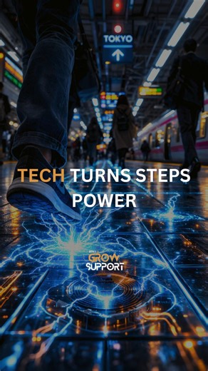 Footstep Energy Technology Turns Walking Into Electricity ⚡🚶‍♂️