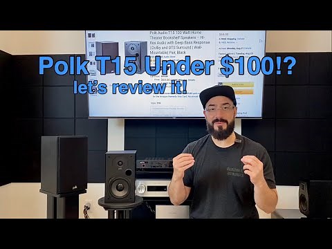 Polk T15 Review (Bookshelf Speakers Under $100 Part 3)