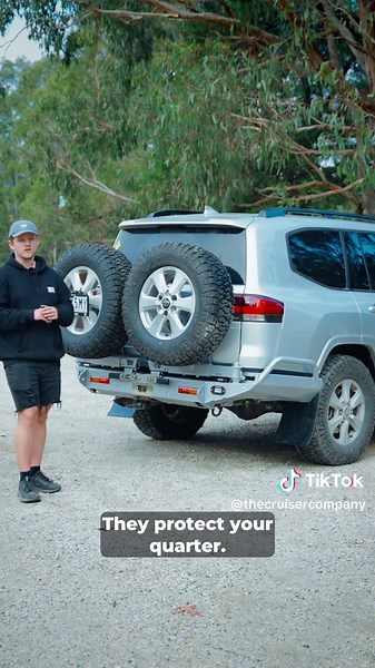 Quick overview of this awesome 300 Series Rear Bar that we installed! What do you think? #300series #lc300 #landcruiser300 #toyotalandcruiser