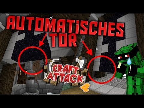AN AUTOMATIC GATE IN THE REBEL CAMP | CRAFT ATTACK SEASON 4