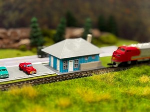 N Scale Train Station - Etsy