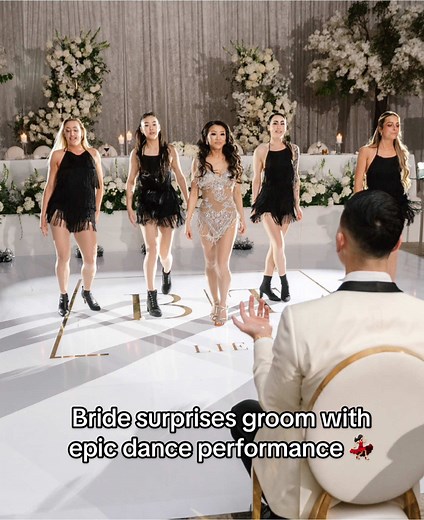 Epic Wedding Dance Surprise for the Groom