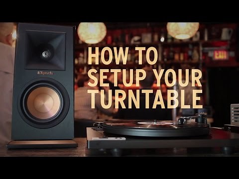 How to Set Up a Turntable