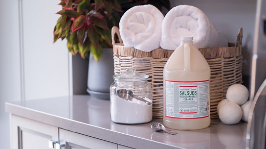 Non-Toxic Laundry Detergent | Using Sal Suds for Stains & Laundry Care
