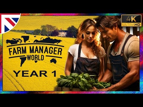 Year 1 || Farm Manager World Campaign || part 1 Creating Our FIRST Field