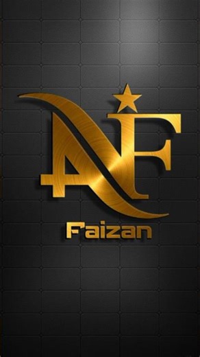 Faizan name logo design #shorts #shortsvideo