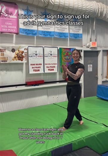 Rediscovering Gymnastics Skills as an Adult