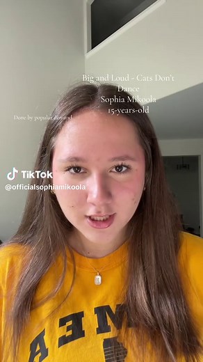 Big and Loud Karaoke Performance by Sophia Mikoola