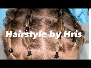 Beads and Bows hairstyle for My 2-Year-Old | Toddler Hair Tutorial