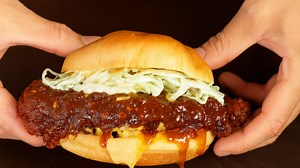 The ultimate spicy Cajun chicken sandwich