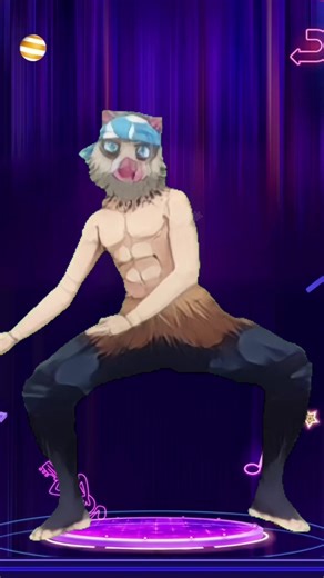 Kimatsu no yaiba dance, Inosuke-Tanjiro-Nezuko-Zenitsu#drawing #demonslayer