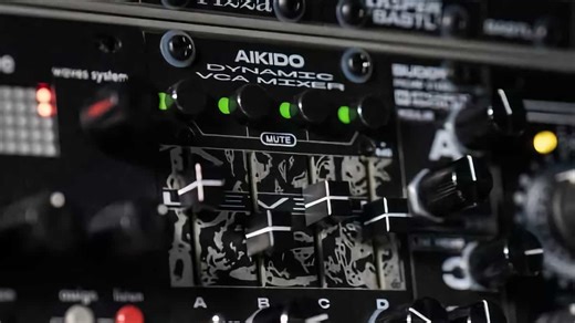 Casper Electronics   Bastl Instruments Release Aikido Mixer-VCA-Compressor Eurorack Module