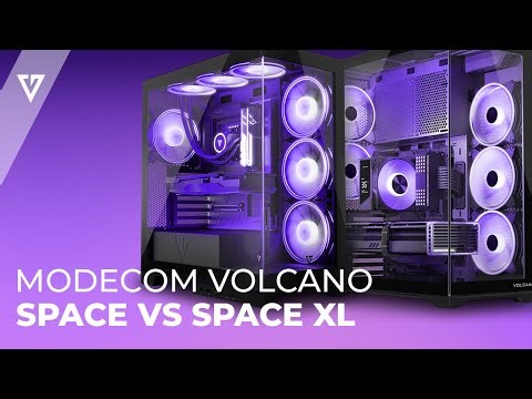 VOLCANO SPACE APEX ARGB Midi VS VOLCANO SPACE XL ARGB Full Tower | Która obudowę wybrać?