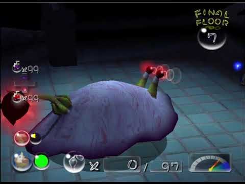 Pikmin 2 Shower Room Boss fight