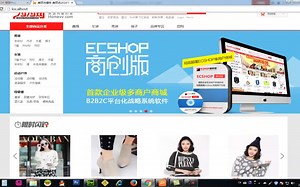 ecshop独立网店B2C仿站教程从入门到精通