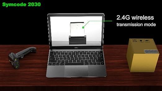 Symcode 1D 2D QR Wireless Barcode Scanner