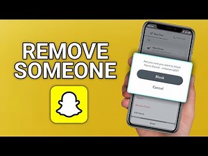 How to Remove Someone on Snapchat | Easy Way