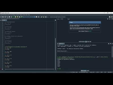 Operadores booleanos y comparaciones en Python | 3/23 | UPV