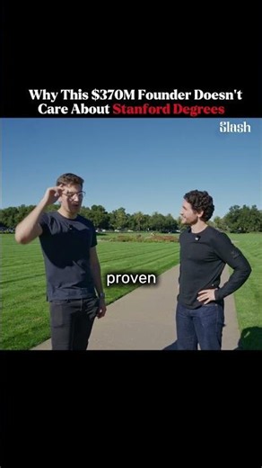 Proof of work beats prestige every time ‪@SlashFinancial‬