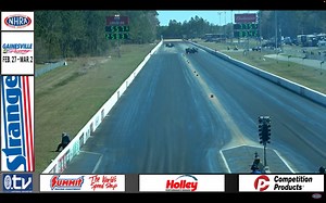 WATCH: first qualifier in Gainesville with the Slow Down Move Over nitro-injected Funny Car! | Randy Meyer Racing