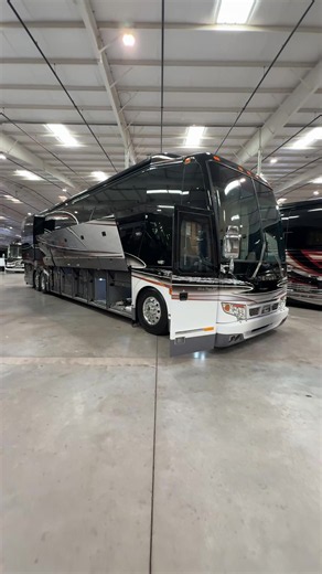 Road royalty has arrived. 👑🚌 2015 Prevost Liberty H3-45. Big presence. Luxury inside. Pure Prevost attitude. 🎶 Press play and enjoy the ride. ✨2015 Prevost Liberty H3-45 ✨Triple Slide ✨Bath and a Half ✨500hp Volvo diesel engine ✨$1,111,111 ✨Stock #2959 Contact The Motorcoach Store at 1(941) 896-4819 or sales@themotorcoachstore.com for more information! #MotorcoachTour #TheMotorcoachStore #LuxuryMotorcoach #Prevost 📍Available now.