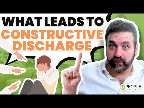 Is Your Boss Pushing You Out? Unveiling the Truth About Constructive Discharge