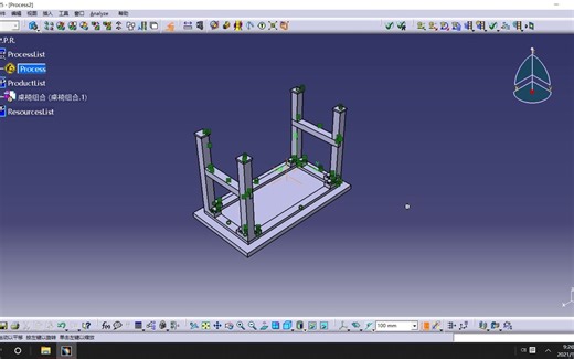 DELMIA简单自动装配