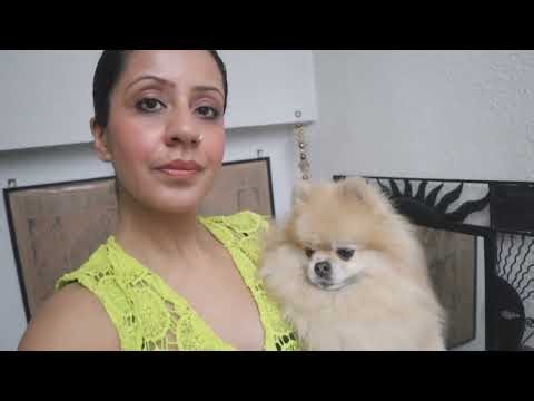 My Pomeranian Dog's Grooming Session At Home |Social Cravings| Shivani Trehan