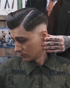 A classic military hairstyle tutorial | Chocolates Lovers