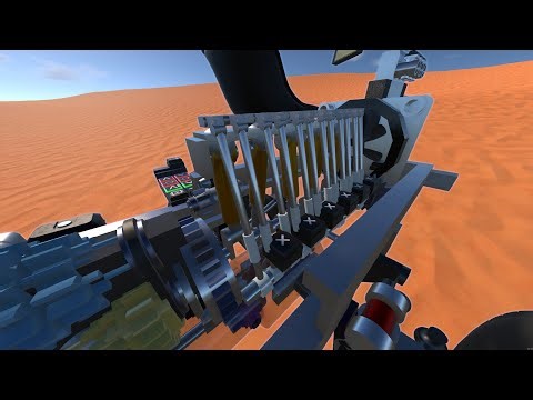 Gearblock Linear actuator engine testing.