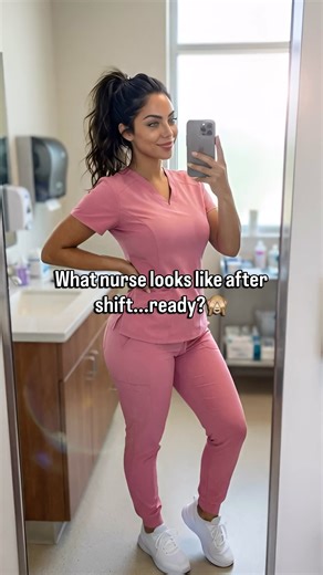 Mirror Check in Scrubs: How Do I Look Today?