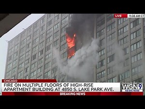 BREAKING | High Rise Fire on Lake Park Ave., one person dead