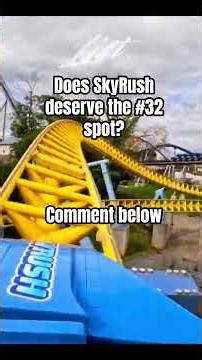 2025's top 50 steel coasters #32 SkyRush