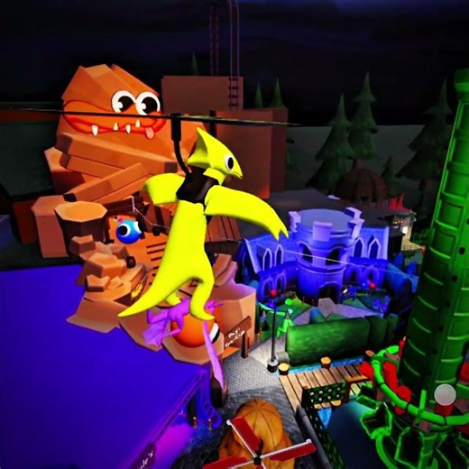 What If I Playing as Bat & Yellow Monster In Rainbow Friends funny moments #rainbowfriends #roblox